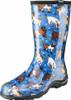 Sloggers Womens Waterproof Garden Boots, Blue Goat