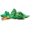 Outward Hound Green Gator Ginormous Dog Squeaky Toy, 32 Squeakers