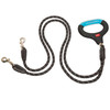 Wigzi Dual Doggie Reflective Rope Gel Handle Leash