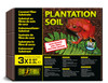 Exo Terra Plantation Soil Compressed 8QT Bricks, 3 Pack