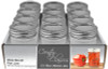 Gossi Country Classics Wide Mouth Pint Canning Jars, Case of 12