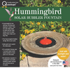 Quackups Hummingbird Solar Powered Bubbler Fountain
