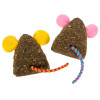 SmartyKat Mousy Mayhem Compressed Catnip Cat Toy Pack of 2