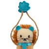 SmartyKat Loopy Lion Door Hanging Catnip Cat Toy