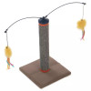 SmartyKat Scratch 'N Spin Scratch Post with Spinning Wands Cat Toy