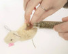 SmartyKat Madcap Mania Mouse Refillable Catnip Cat Toy with Catnip Tube