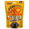 Cadet Chewalicious Chewy 'N Crunchy Braids, Rawhide-Free Chicken Crunchy Dog Treats, 3 count