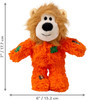 KONG Halloween Wild Knots Lion Dog Toy