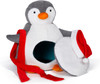 Jolly Gentoo Penguin Hideaway – Cozy Plush Hideout for Cats