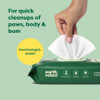 Hypoallergenic Dog Grooming Wipes for Paws, Body & Bums, 100 Count