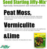 Jiffy Organic Seed Starting Mix, 10 qt. Jiffy Organic Seed Starting Mix, 10 qt.
