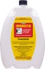 A 5 Liter jug of Durvet Ivermectin Pour-On for Cattle parasiticide with a yellow and red label, isolated against a white background.