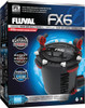 A studio product photo of retail packaging for the Fluval FX6 High Performance Canister Filter, centered against a solid white background.