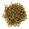 Close-up of Sentinel Simply Lite horse feed pellets in a loose pile on a white background.
