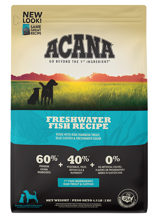 Acana Heritage Freshwater Fish Grain Free Dog Food - CountryMax