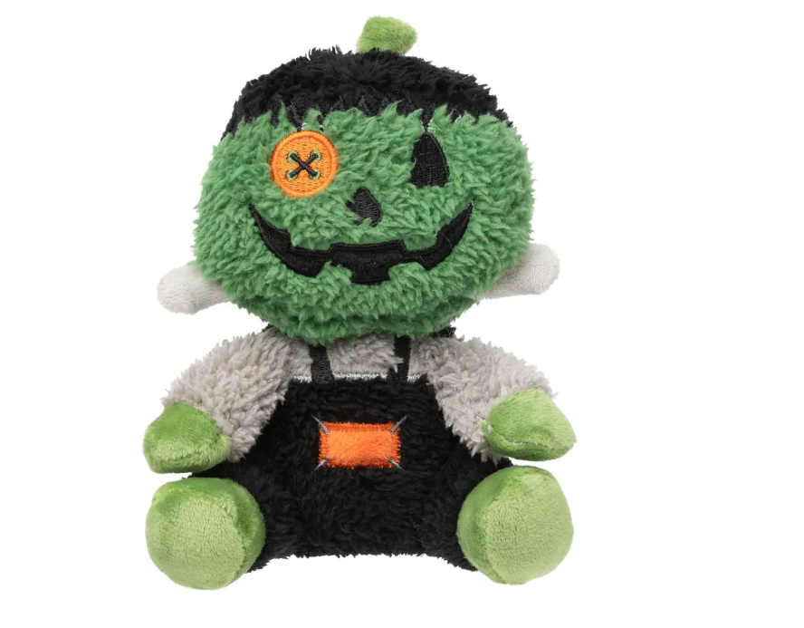 FuzzYard Jack-O Chan Frankenstein Plush Dog Toy