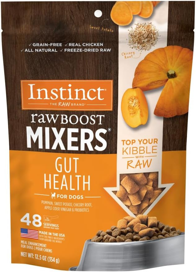Instinct Raw Boost Mixers Freeze-Dried, Grain-Free Dog Food Topper