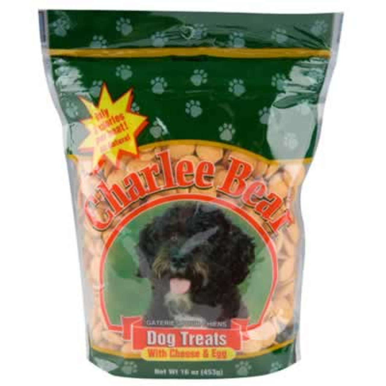 Charlee bear dog treats deals with cheese & egg