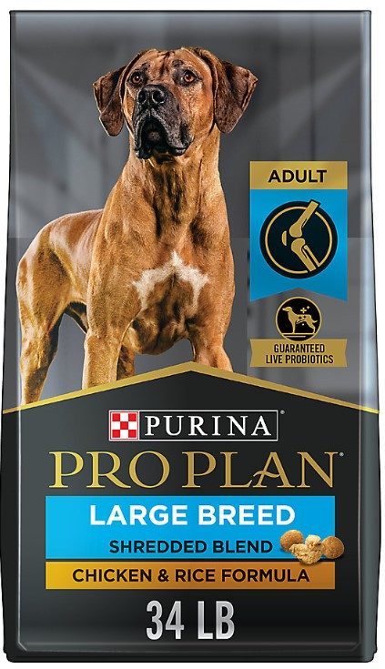 Pro Plan Savor Large Breed Shredded Adult Dog Food, 34 Lb