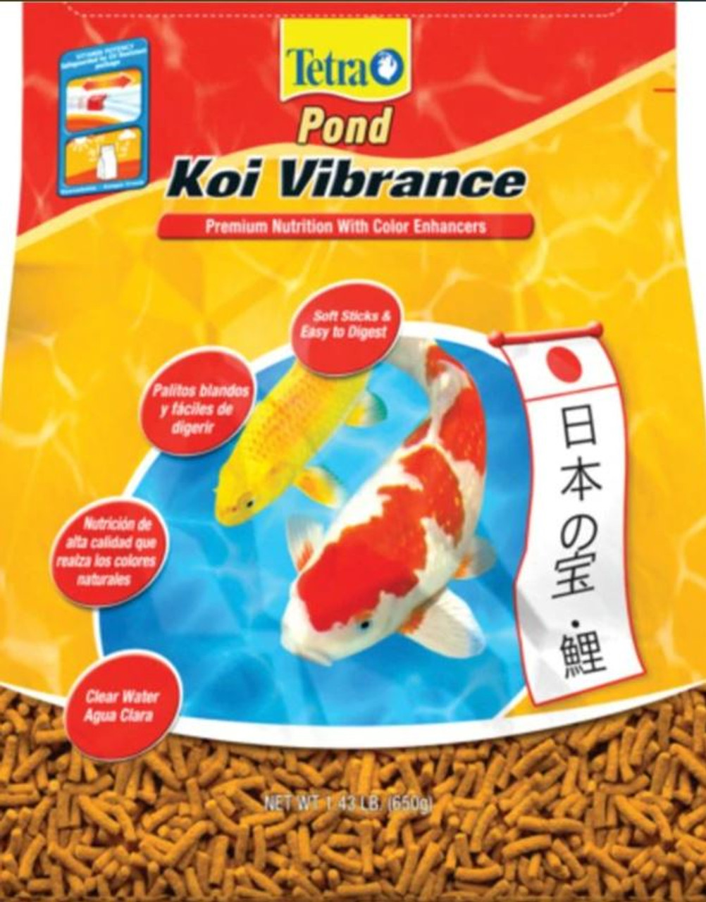 Tetra Koi Vibrance 1.43 lbs Pond Fish Food Sticks at