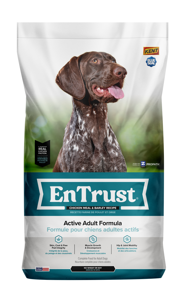 Blue Seal EnTrust Active Chicken Meal Barley Dog Food CountryMax