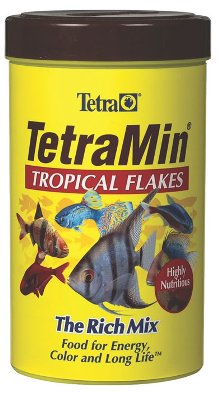 Tetra TetraMin Tropical Flakes Fish Food, 2.2 oz