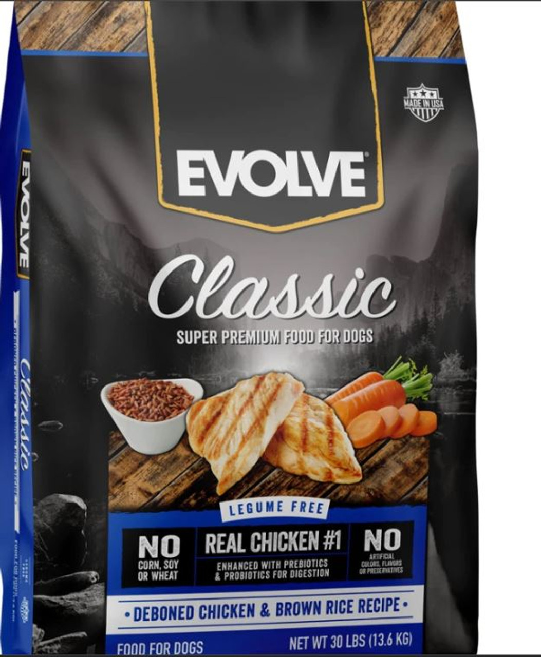 evolve pet food dog food