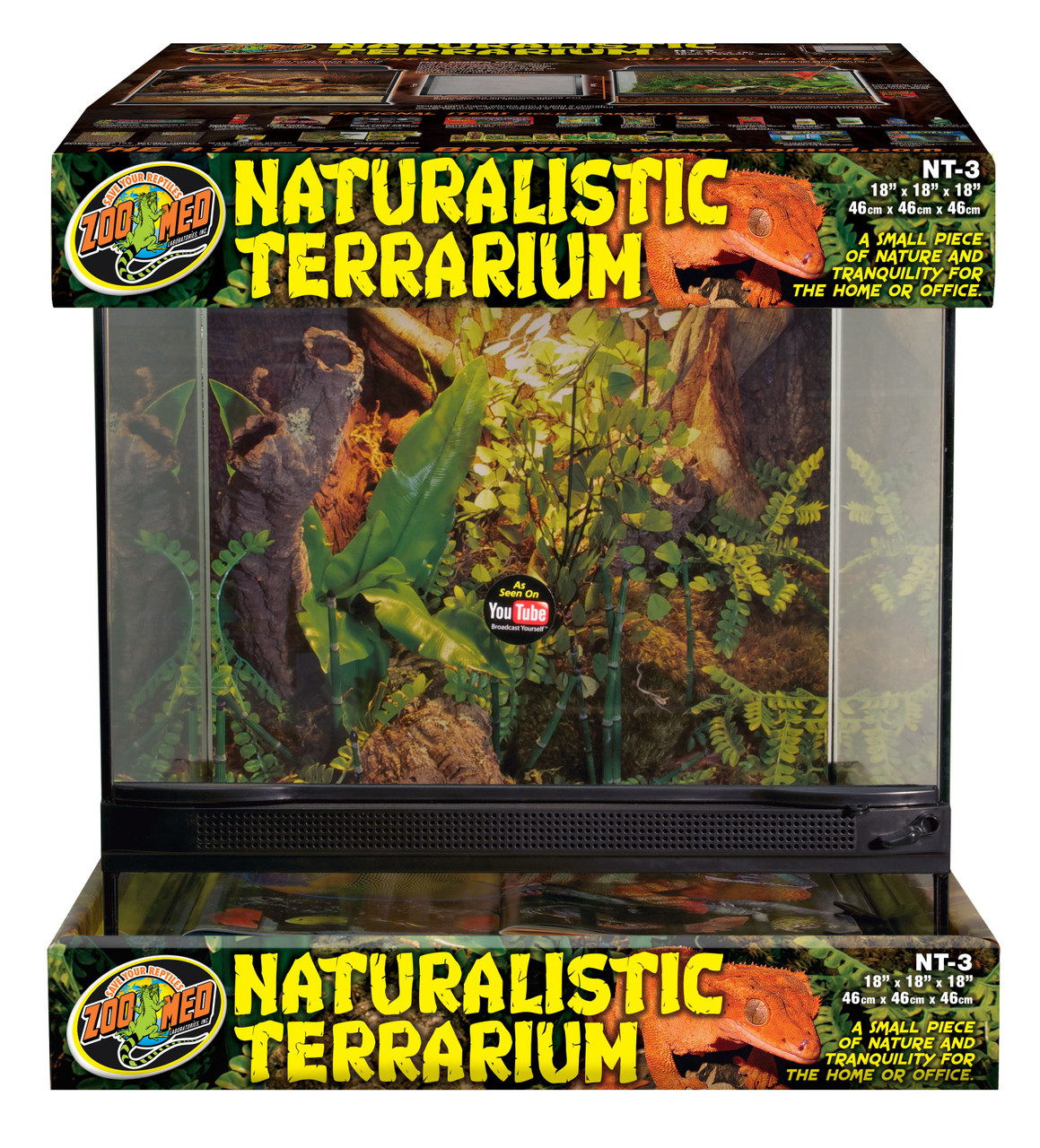 Zoo Med Naturalistic Terrarium, 18x18x18 - CountryMax