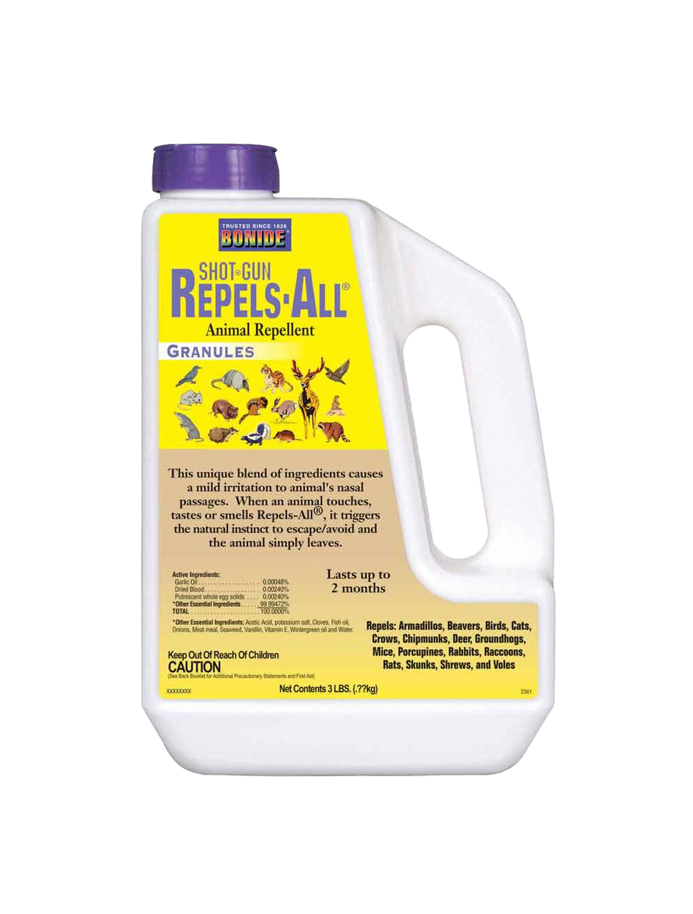 Bonide Repels All Animal Repellent Granules