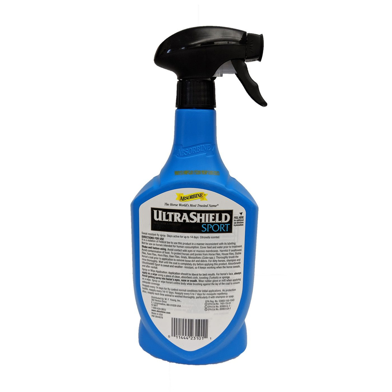 Absorbine UltraShield Sport Sweat Resistant Insecticide & Repellent for ...