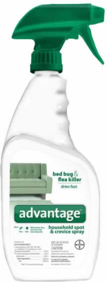 Advantage Household Spot Crevice Bed Bug Flea Killer 24 Ounces