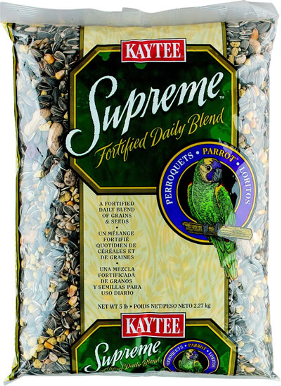 supreme parrot food