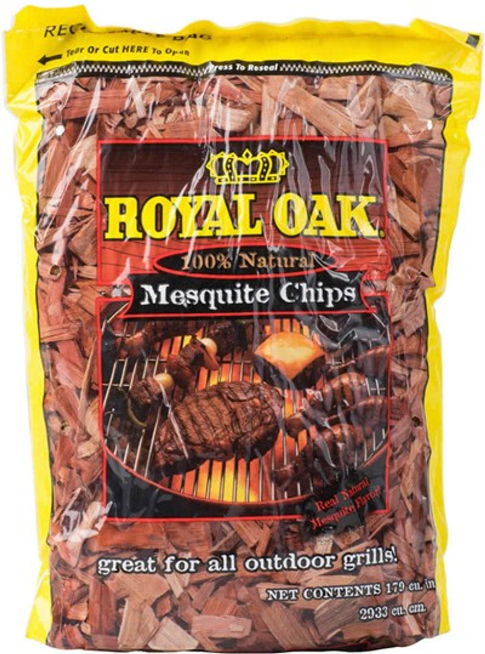 Royal Oak Wood Chips BBQ Meat Grill Smoking Mesquite Hickory FREE FAST SHIPPING 