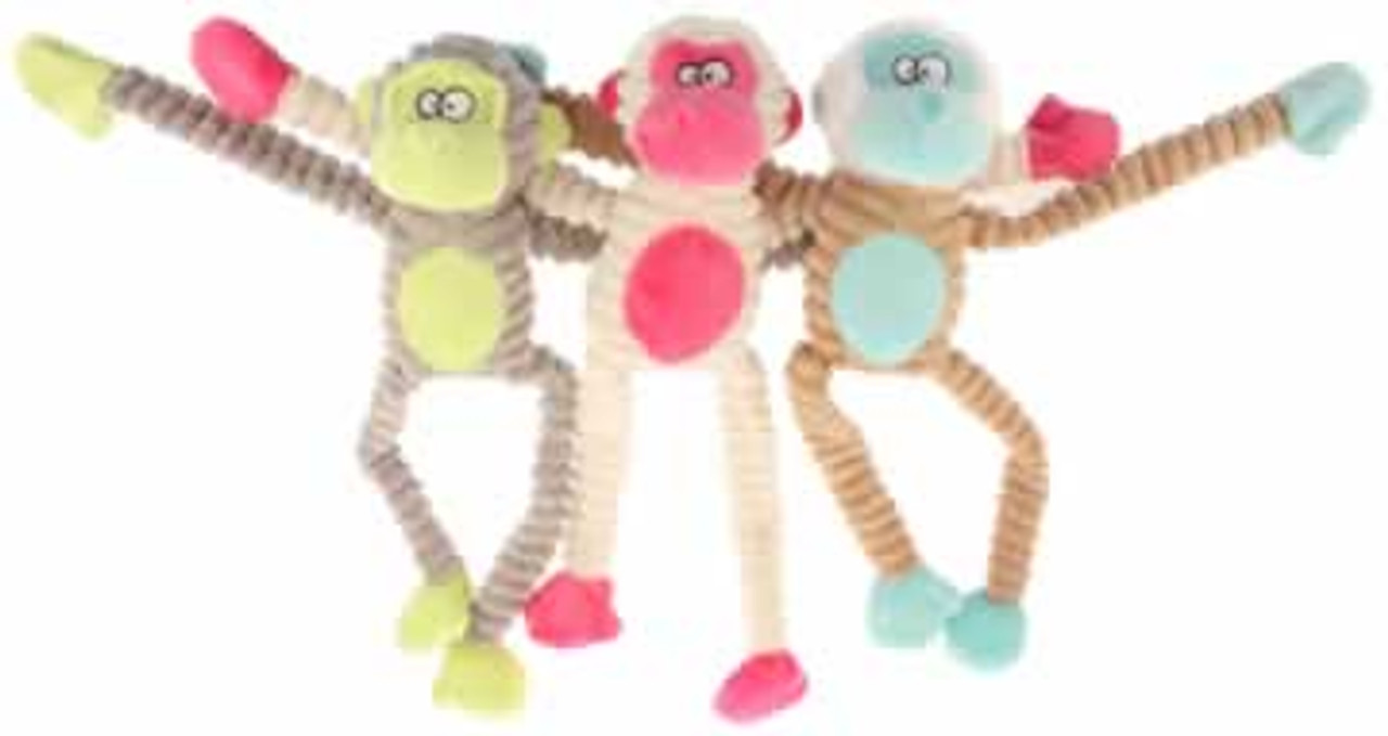 plush monkey dog toy