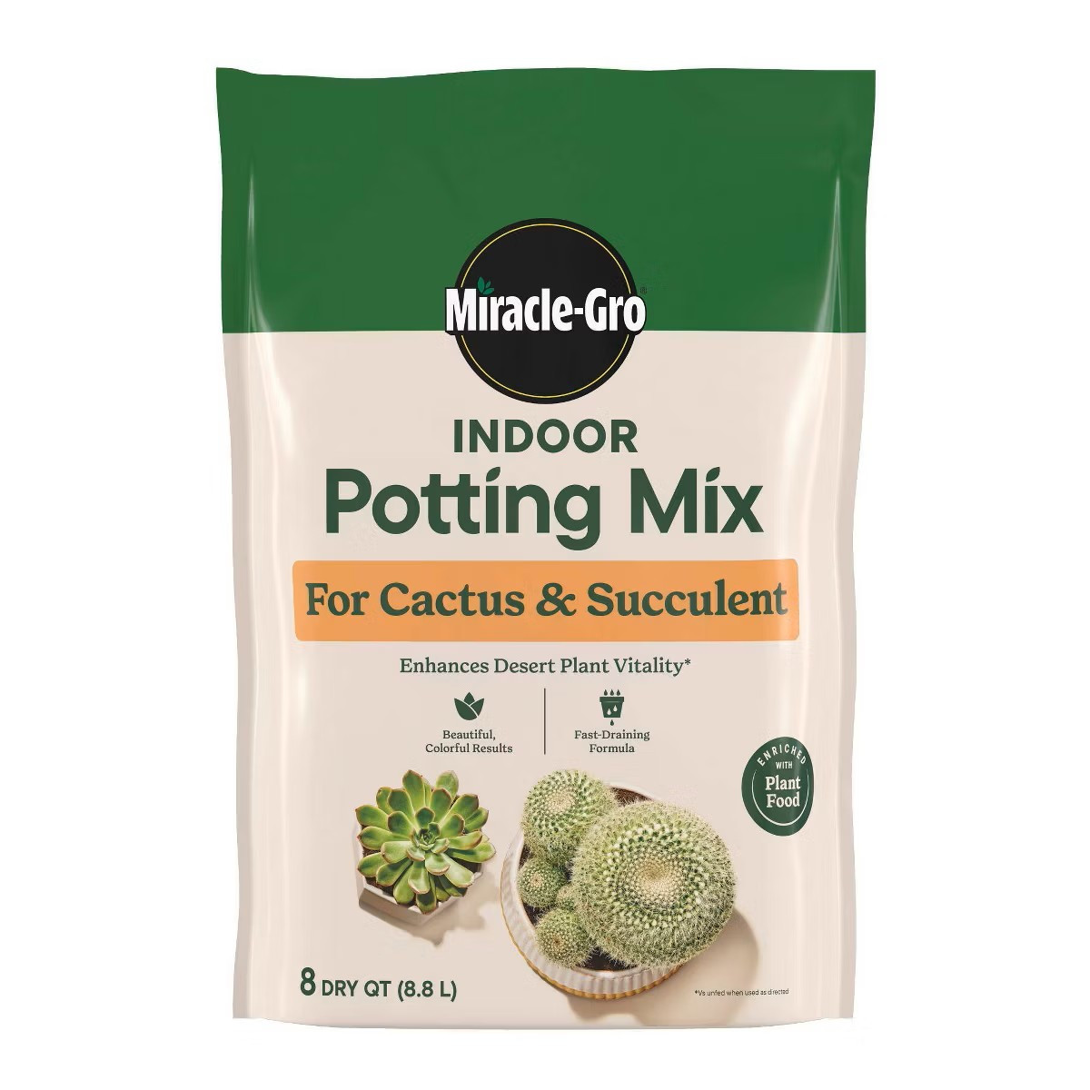 Miracle-Gro Cactus & Citrus Soil 8 Quart - CountryMax