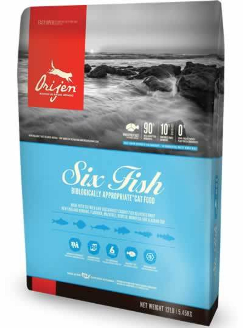 Orijen Grain Free Six Fish Cat Food CountryMax
