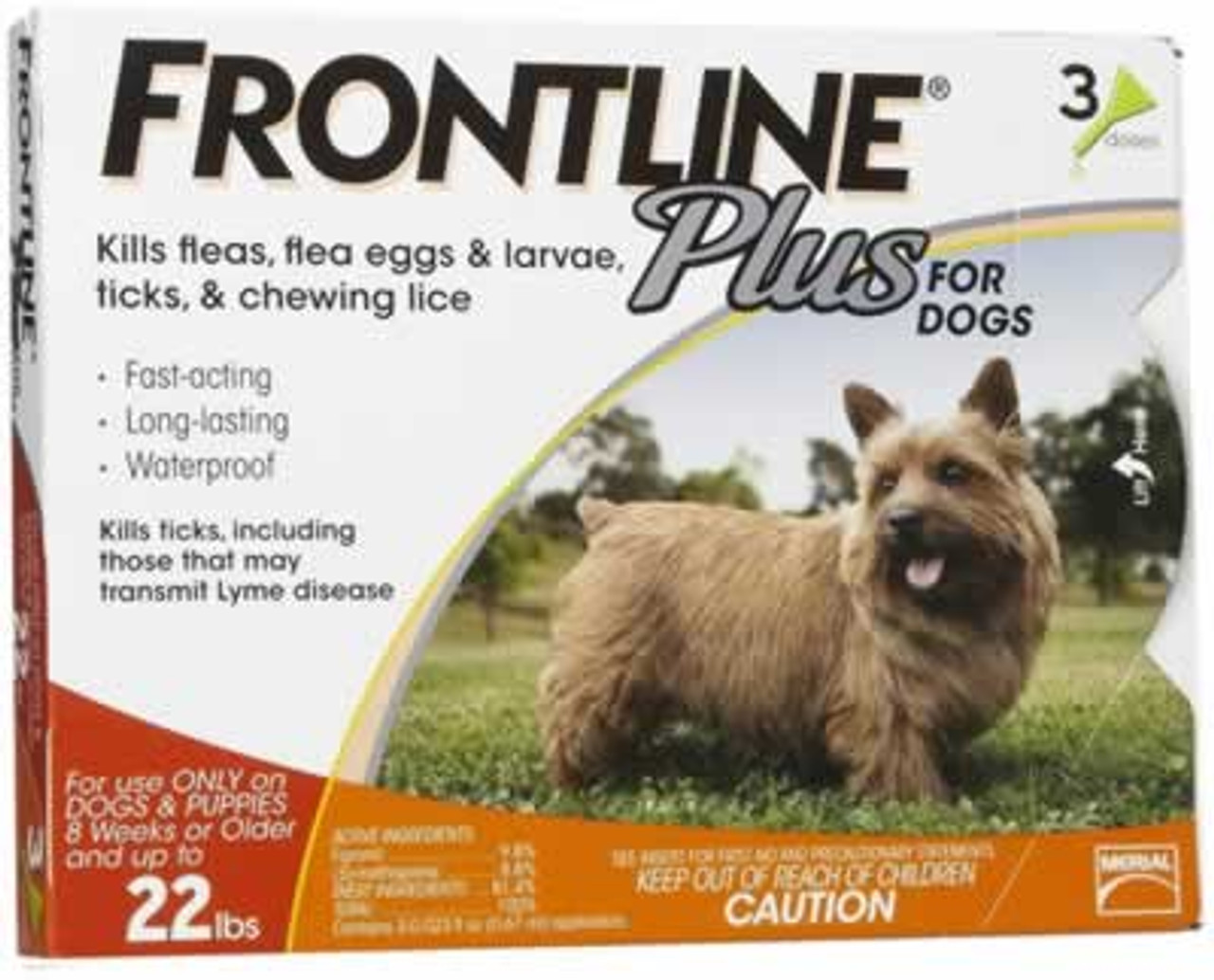 Frontline Plus for Dogs 1-22 Pounds 3 