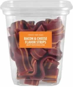 bacon strips dog treats
