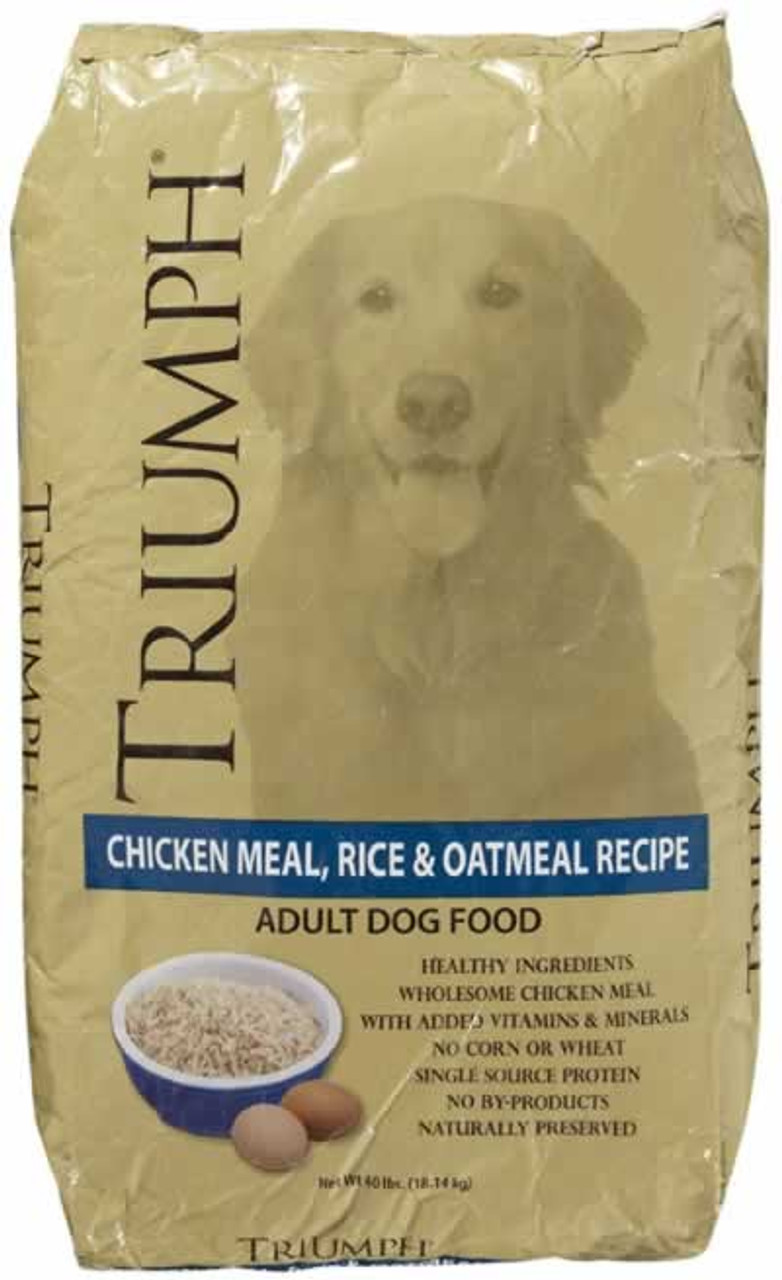 triumph dog food