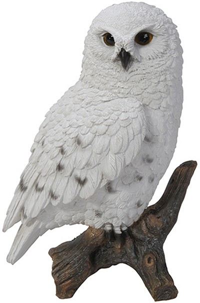 Nature's Gallery Snowy Owl Figurine - CountryMax