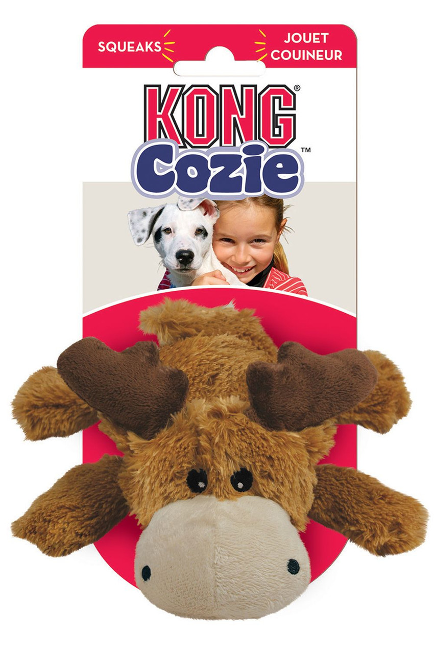 KONG Cozie Marvin the Moose Dog Toy - CountryMax