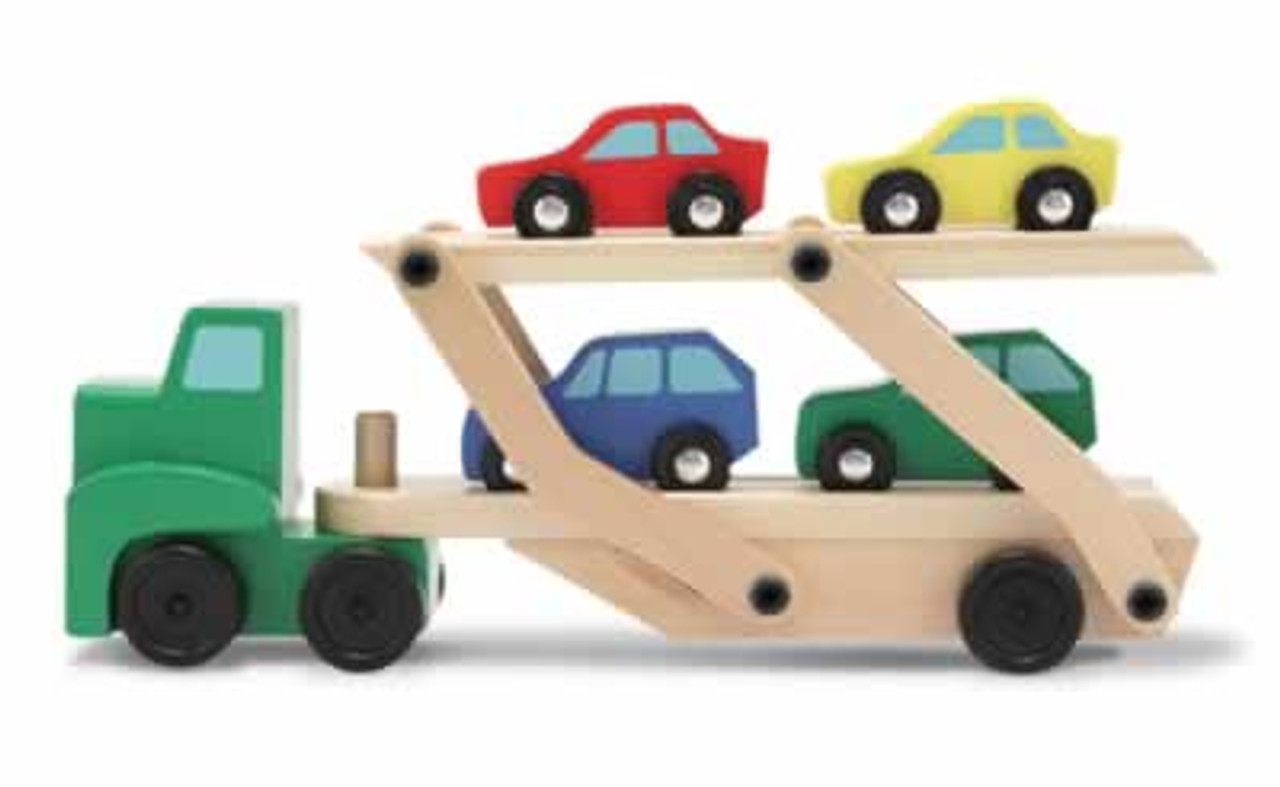 Melissa & doug sales car carrier