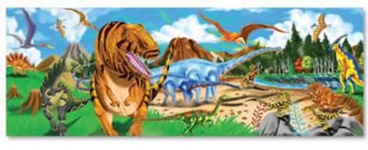 Melissa and doug land of hot sale dinosaurs puzzle