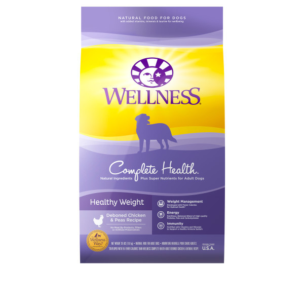 Wellness Complete Health Healthy Weight Dog Food, 24 Lbs - CountryMax
