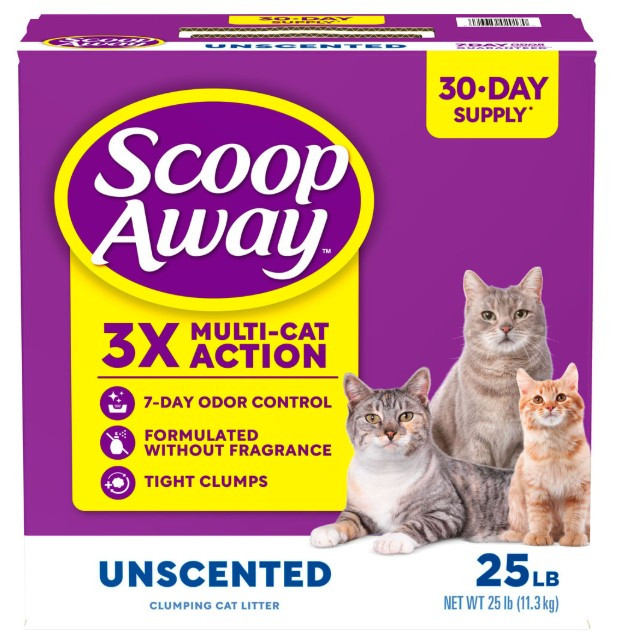 Scoopaway Cat Litter, 25 lb - CountryMax