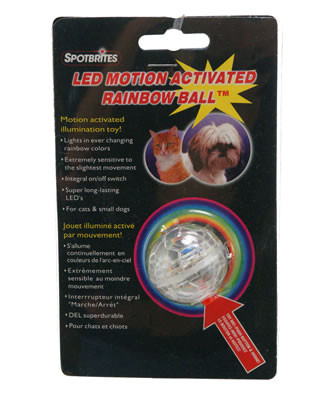 motion activated ball