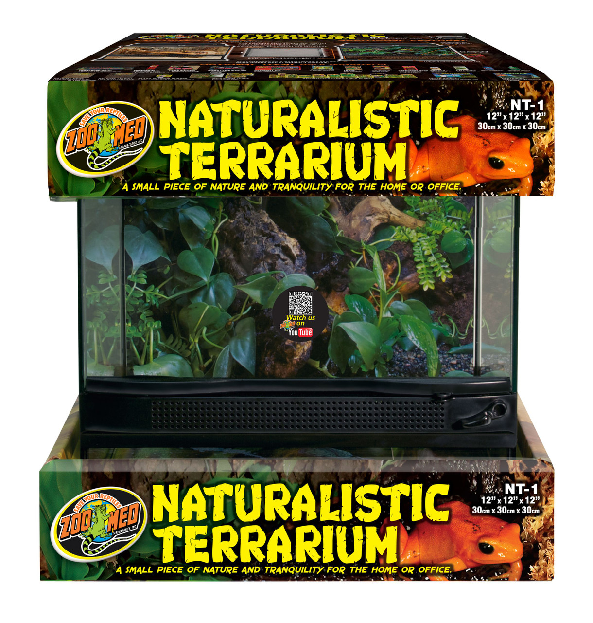 Zoo Med Naturalistic Terrarium, 12x12x12 - CountryMax
