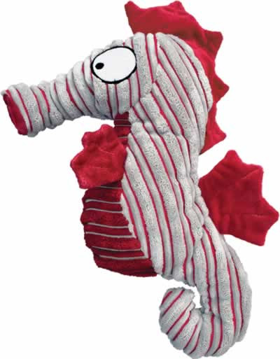 Kong Cuteseas Seahorse Plush Dog Toy - CountryMax