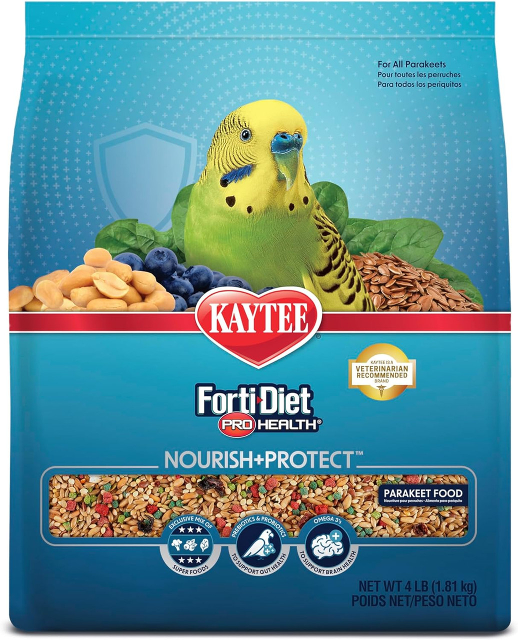 Kaytee 8lb Forti-Diet Pro Health Feather Health Parrot Food