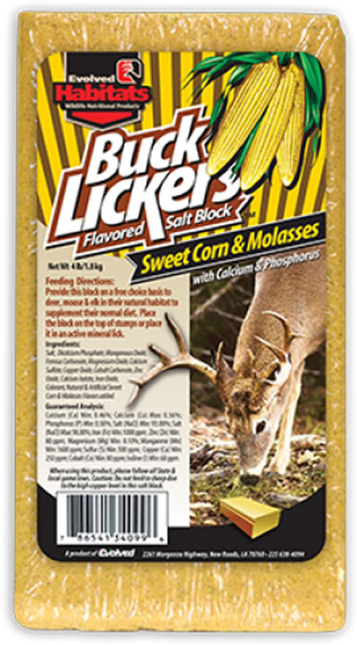 Buck Lickers Sweet Corn and Molasses Block